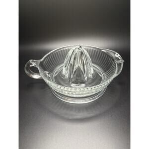Vintage Anchor Hocking Clear Glass Juicer